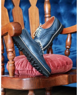 Мужские туфли. Броги ONYX NAVY additional