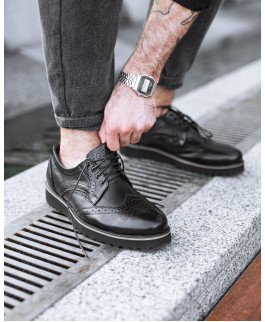 Мужские туфли. Броги ONYX BLACK additional