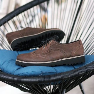 Мужские туфли. Броги ONYX CHOCOLATE additional